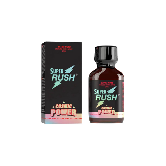 POPPERS SUPER RUSH BLACK COSMIC 24ML - Poppers Brasil