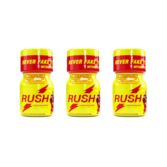 POPPERS RUSH 10ML COMBO TRIPLO - Poppers Brasil