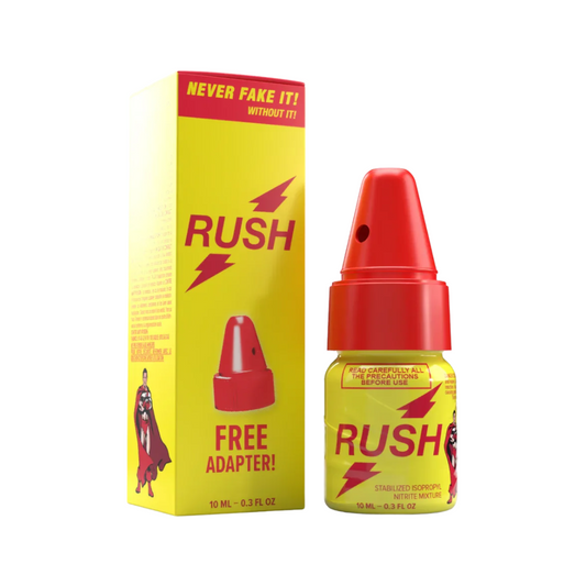 POPPERS RUSH 10ML COM ADAPTADOR - Poppers Brasil