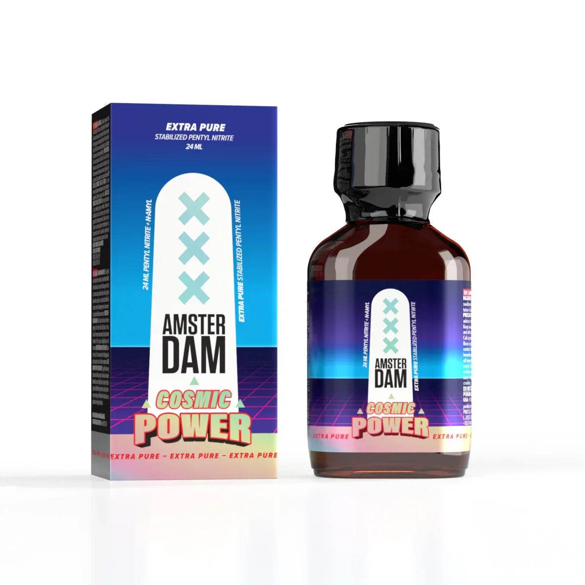AMSTERDAM COSMIC 24ML - Poppers Brasil